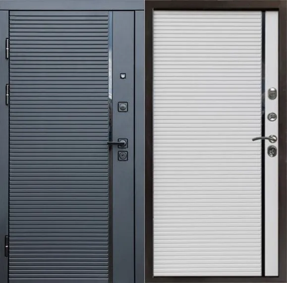 Фото Дверь Термо Доор  Black Line(Квартира) DIS006505